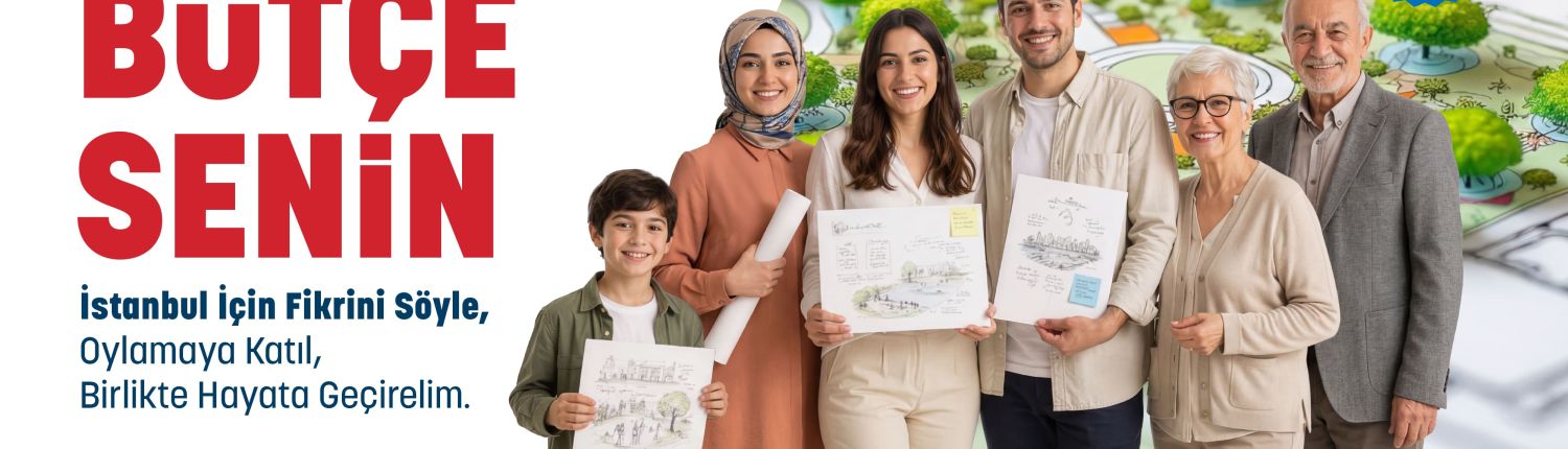 İstanbul İçin Fikrini Söyle, Oylamaya katıl, Birlikte Hayata Geçirelim.